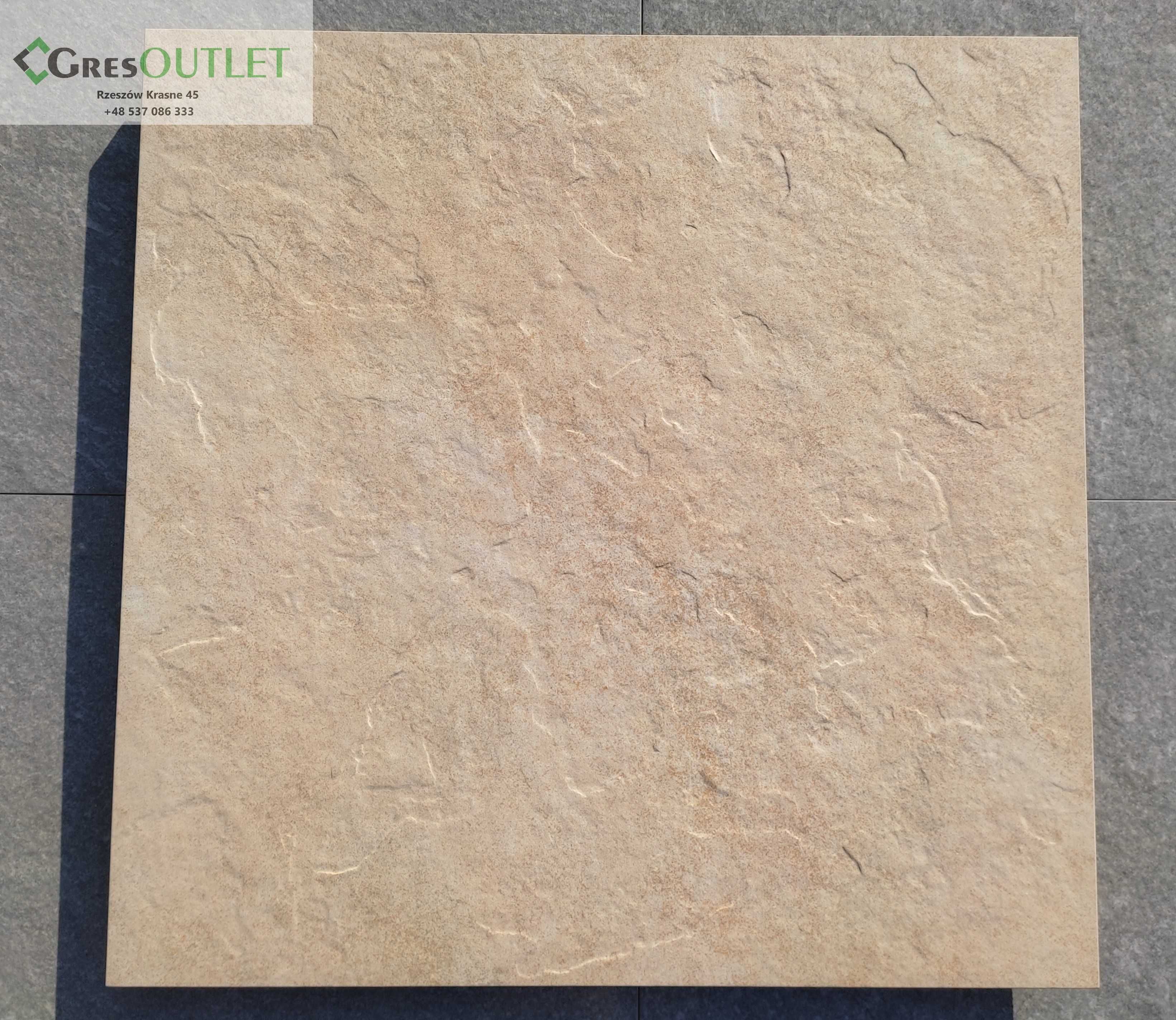 Promocja !!! PŁYTKI TARASOWE Sierra Beige 60x60x2 cm