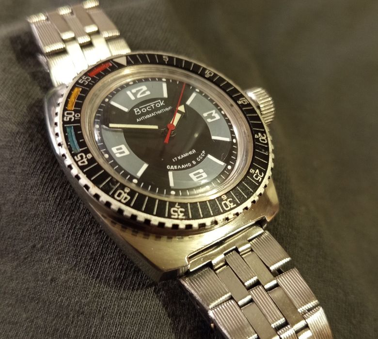 Часы Восток.ччз.Амфибия 200м.кастом. Антимагнит. Мод.