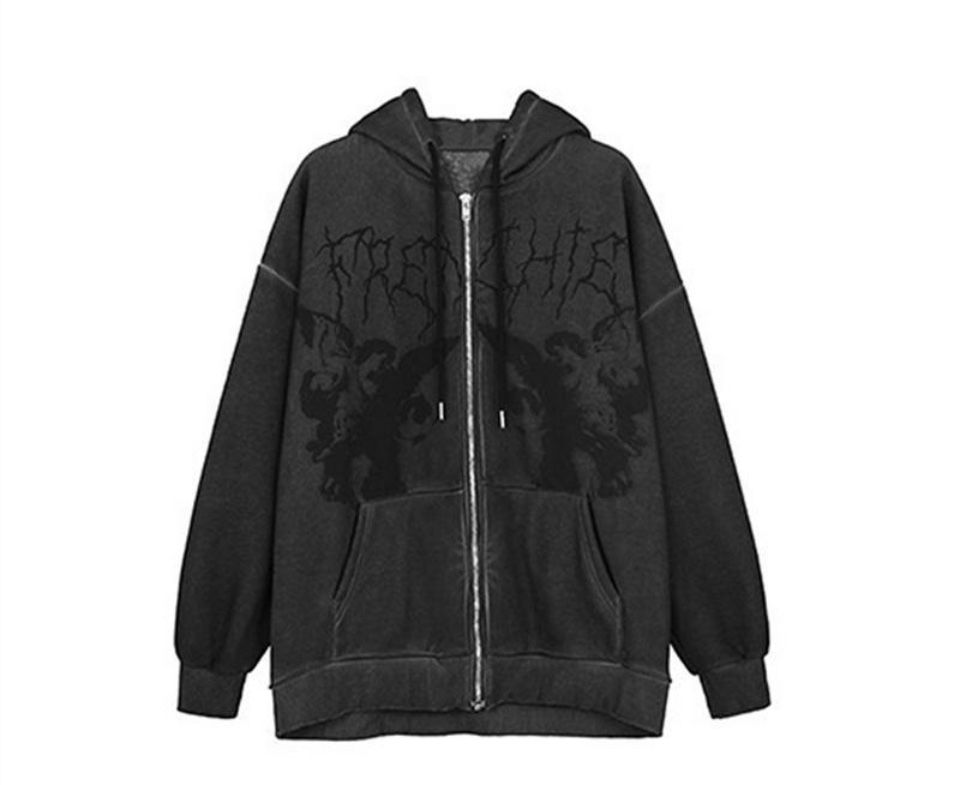 Bluza Y2K anioły rozmiar S