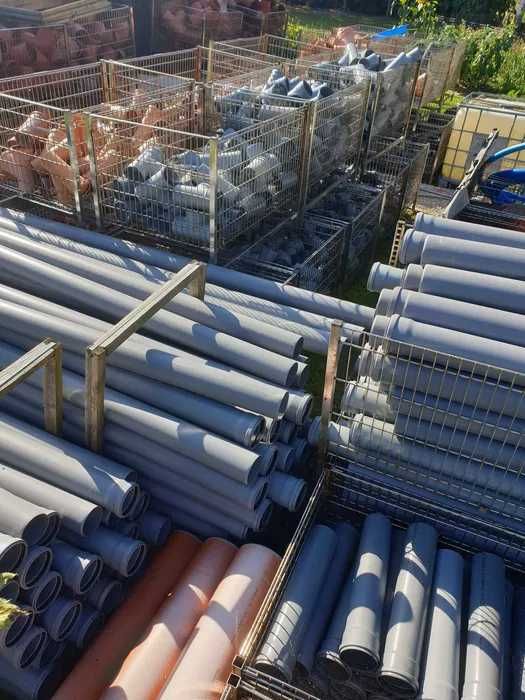 Rura drenarska fi 160 PEŁNA, CIĘTA NA METRY różne średnice