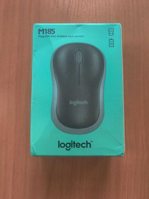 NEW!  Мишка бездротова Logitech M185 Нова