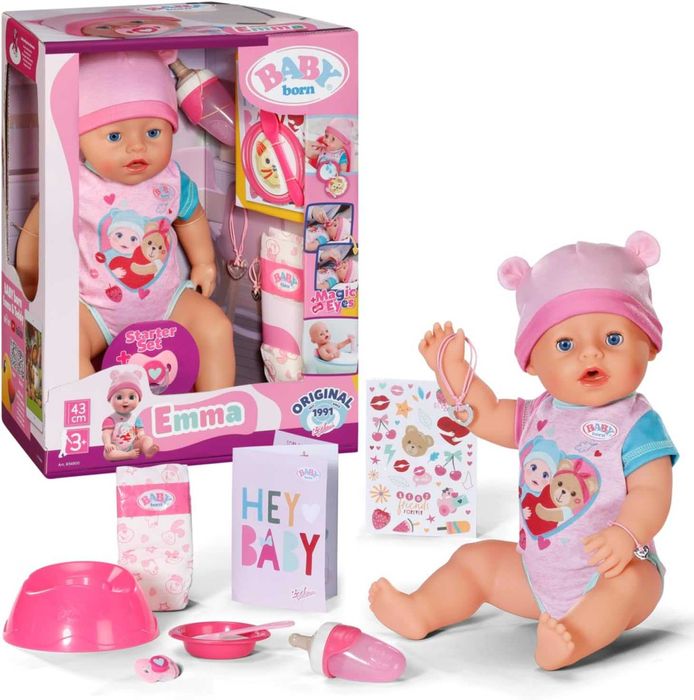 Лялька BABY BORN – Чарівна ЕММА (43 cm, з аксесуарами) 834800