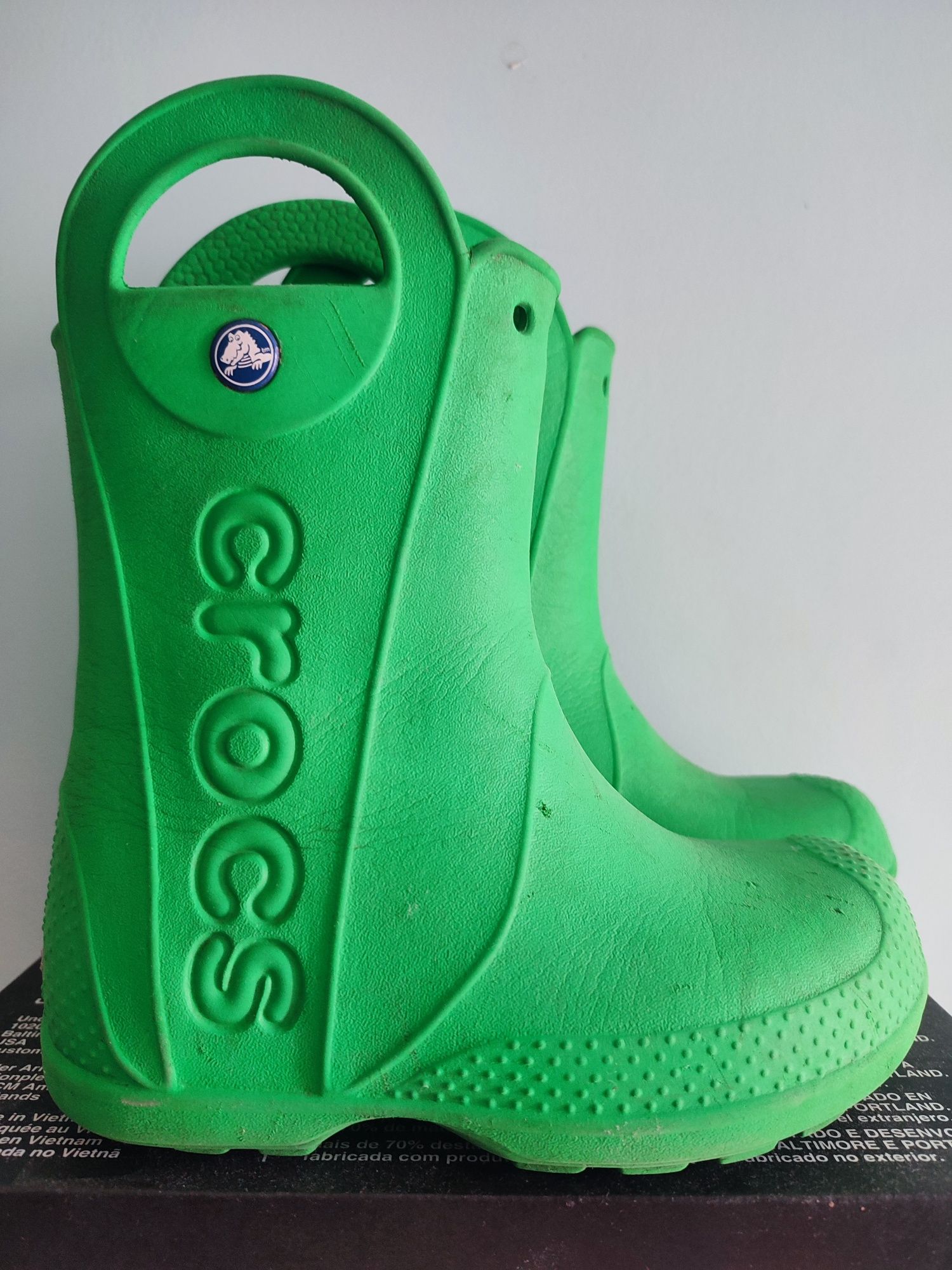 Дитячі резинові чоботи Crocs С12 оригінал С12