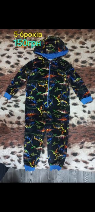 Піжама. Ромпер. Чоловічок. 5-6 років всеПо 120грн