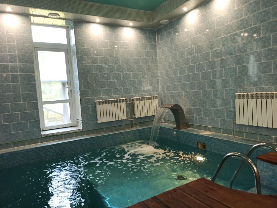 Дом у моря с бассейном и сауной