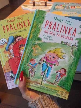 2 książki Pralinka i Pralinka nie daje za wygraną Fanny Joly