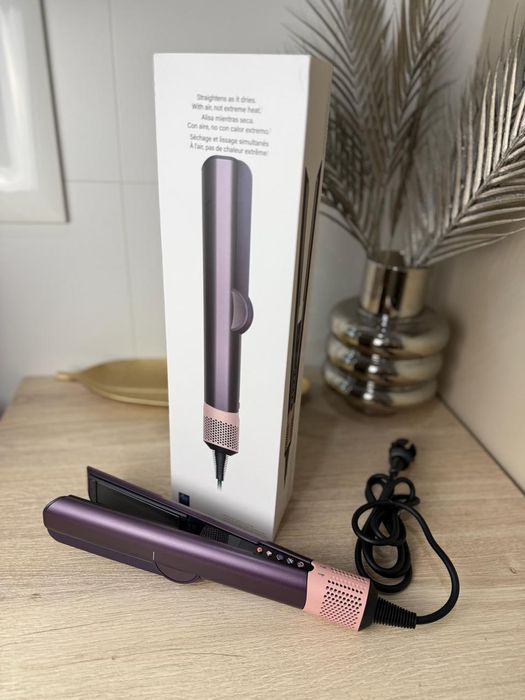 Фіолетовий Dyson Airstrait HT-01 Jasper Plum випрямляч  утюжок Дайсон