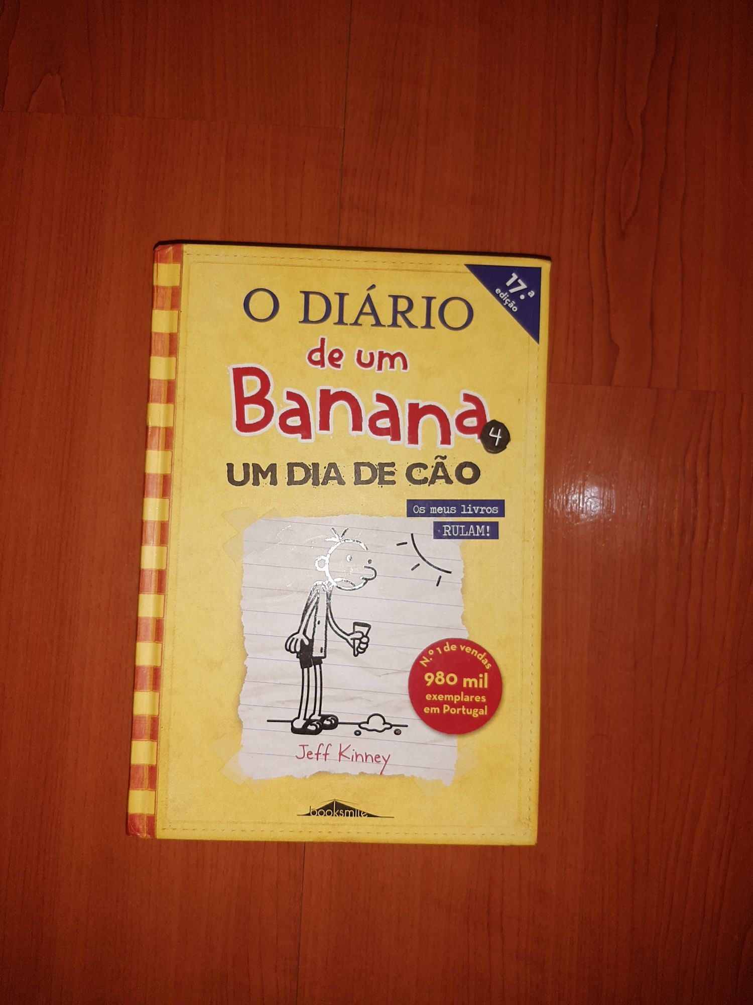 Livros O Diario de um Banana 1, 2 e 4