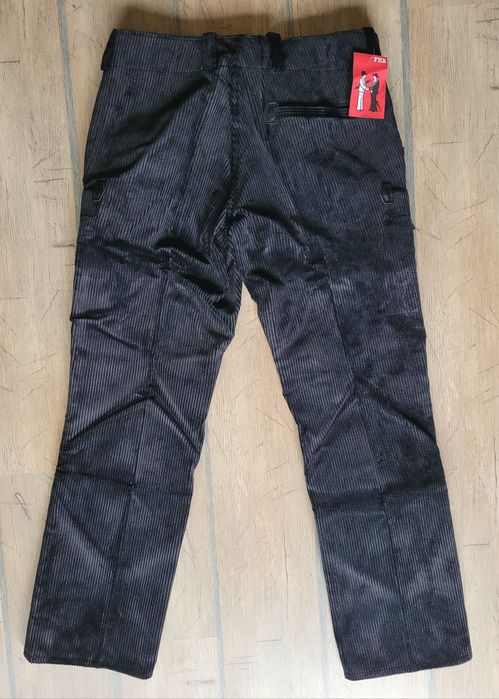 FHB spodnie sztruksowe grube