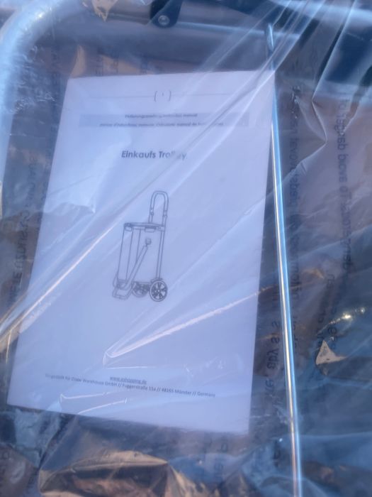 Wózek zakupowy transportowy torba na kółkach 56l 50kg kesser
