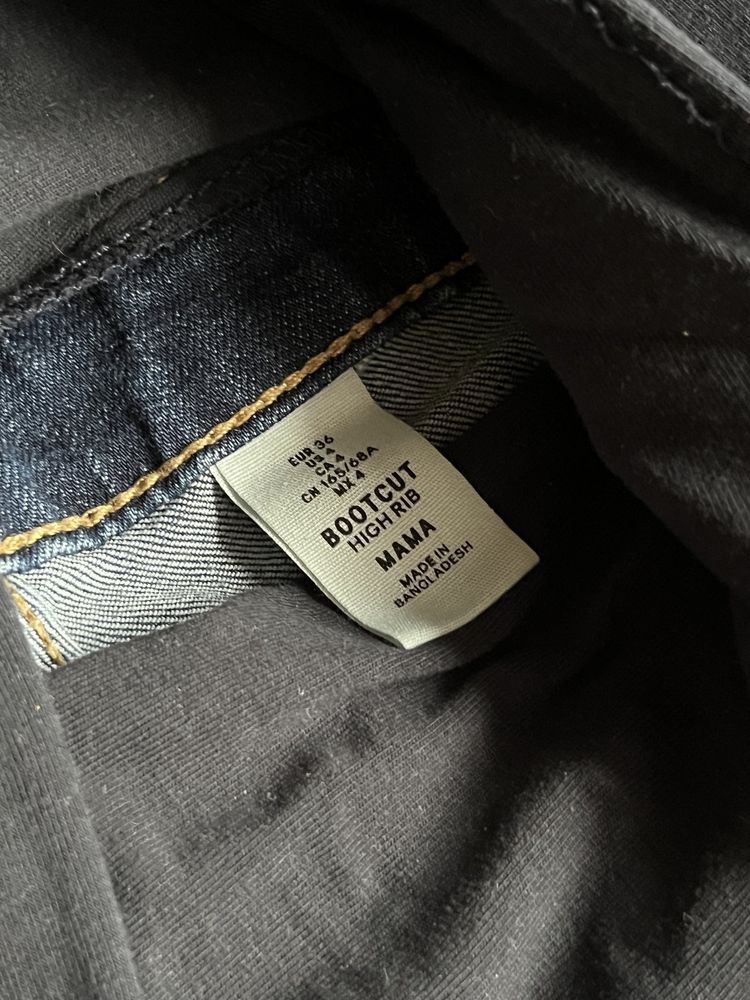 Spodnie jeansy ciążowe dżinsy H&M S 36