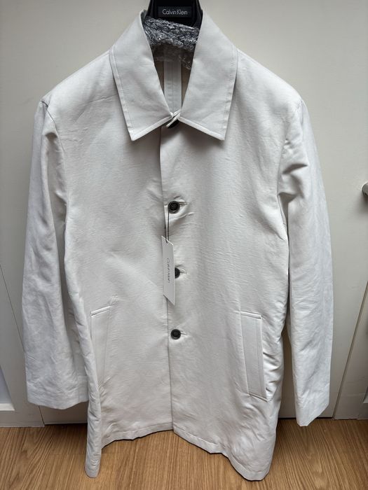 Sobretudo Branco Calvin Klein Linho (48 - L)