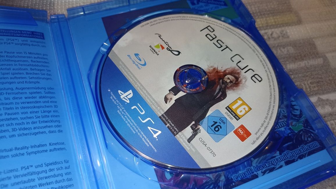 Past Cure PS4 możliwa zamiana SKLEP kioskzgrami