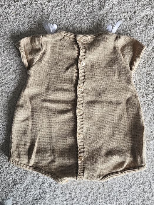 Body menina Maternal algodão 0/1m