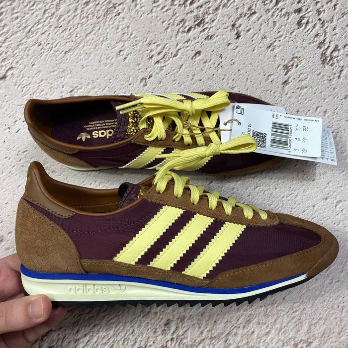 оригінал нові Adidas sl 72 og maroon кросівки casual brown ie3425