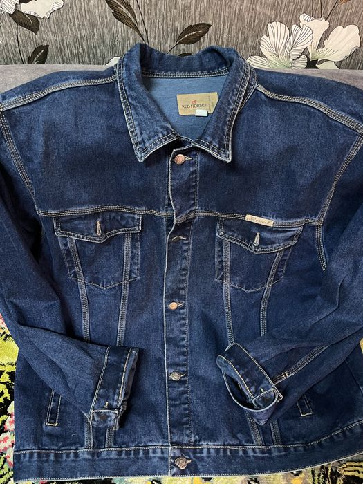 Джинсова куртка батал