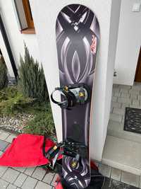 Deska snowboardowa L4Y 163cm + wiązania Head