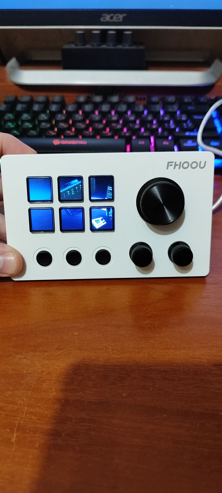 Stream deck, mirabox N3, fhoou