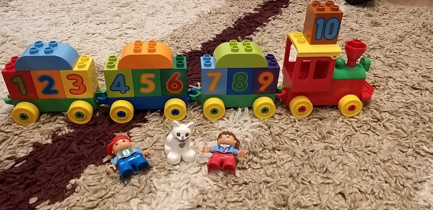 Lego Duplo Pociąg, nauka liczenia