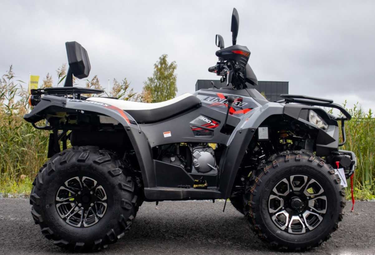 Новый квадроцикл 4x4 Linhai Yamaha LH300ATV-3D Promax Серый !