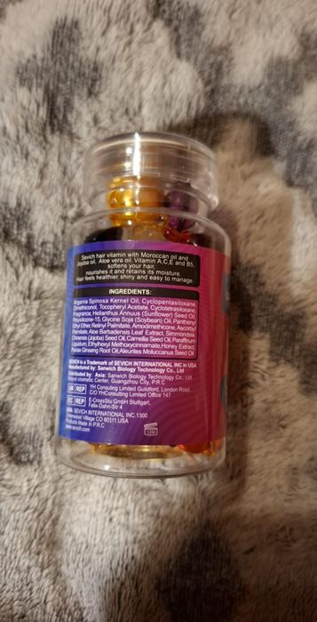 Sevich Hair Vitamin Oil Capsule MIX kapsulki do wlosow – 30 kolorowych