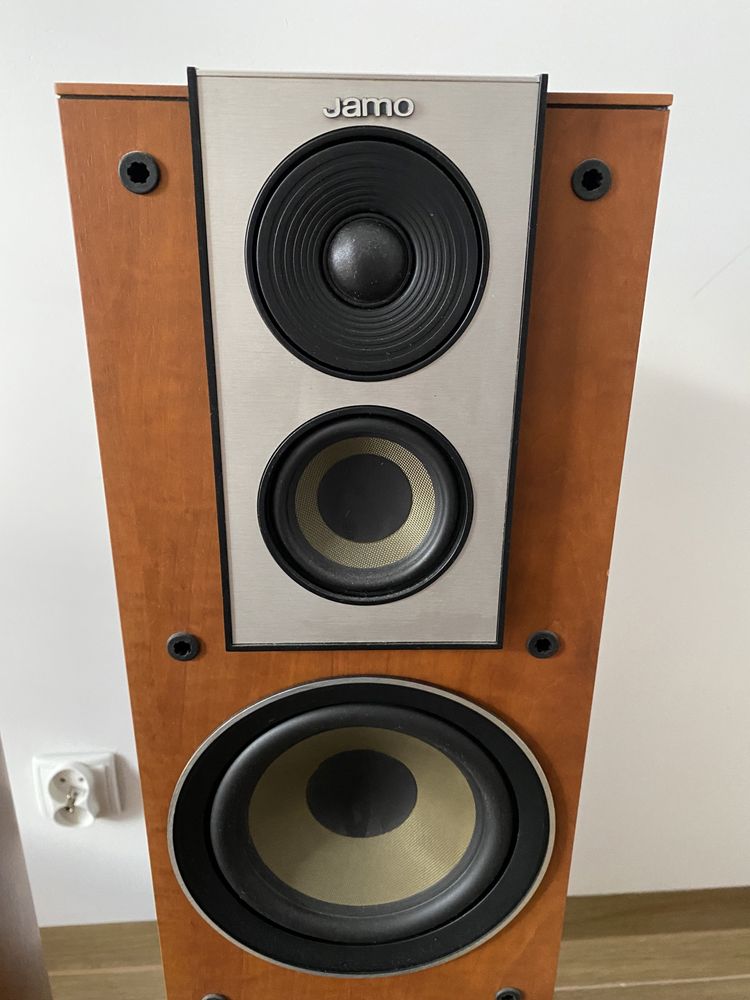 Glosniki kolumny stereo jamo e660 dark apple prawie jak kef harman