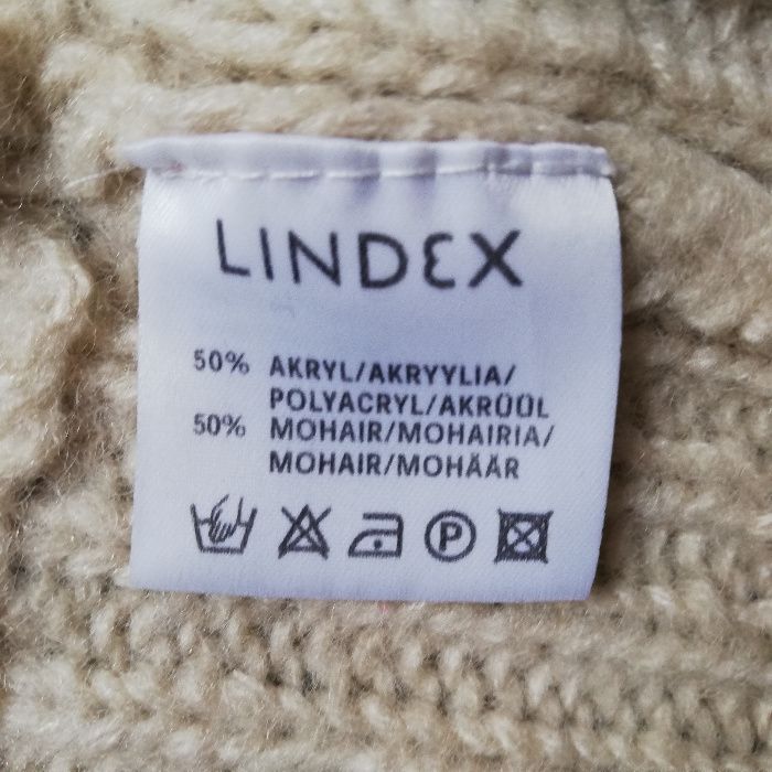 sweter sweterek Lindex narzutka cardigan L / 40 wełna wełniany