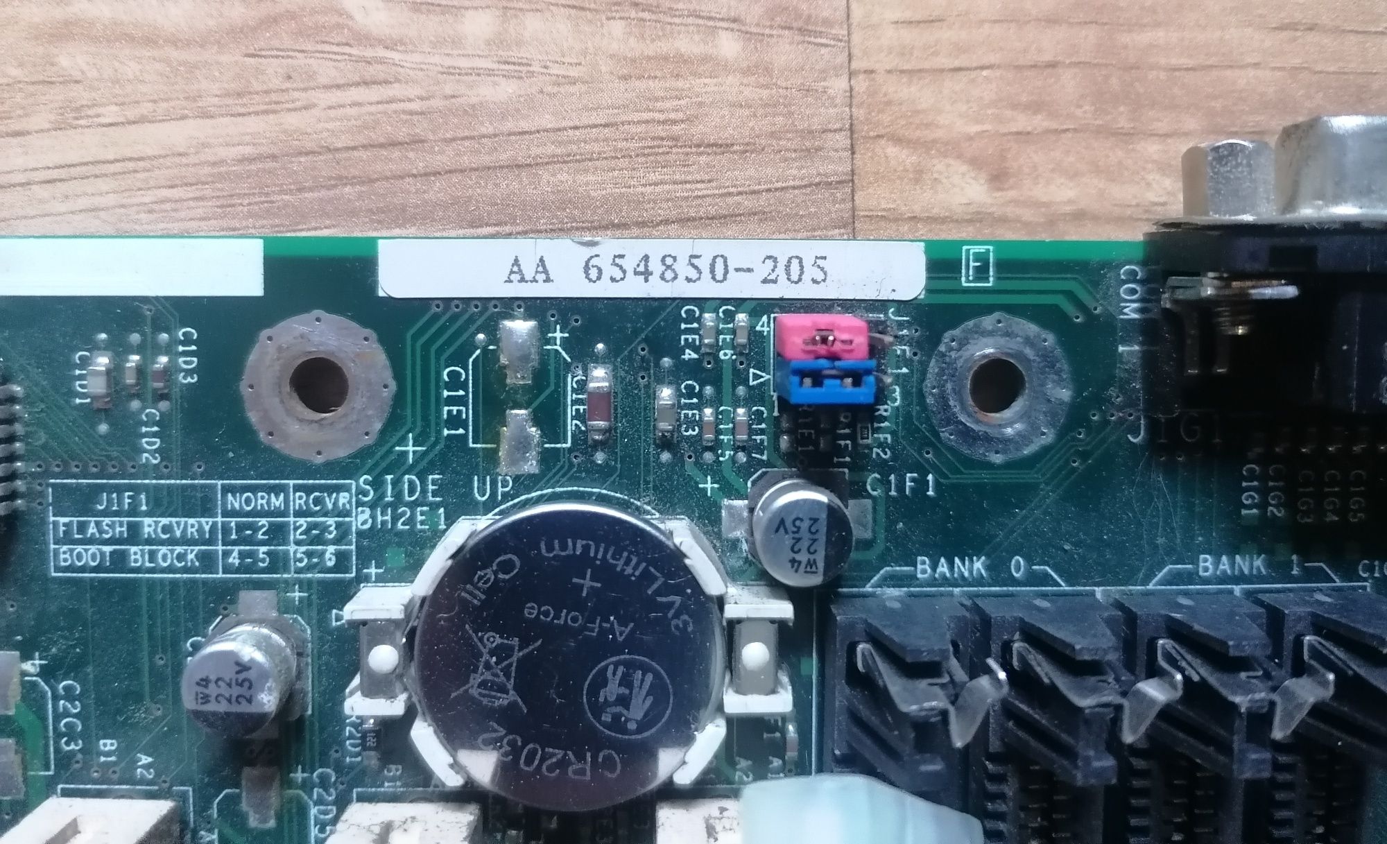 Płyta główna Intel  Socket 7  + procesor
