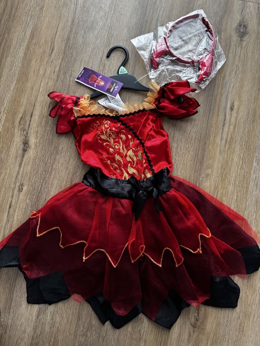 Sukienka diabełek strój karnawałowy