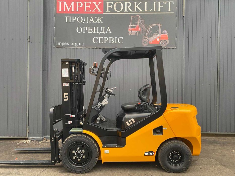 Новий навантажувач UN FD30T (дизель), 2025р, погрузчик 3т, в наявності