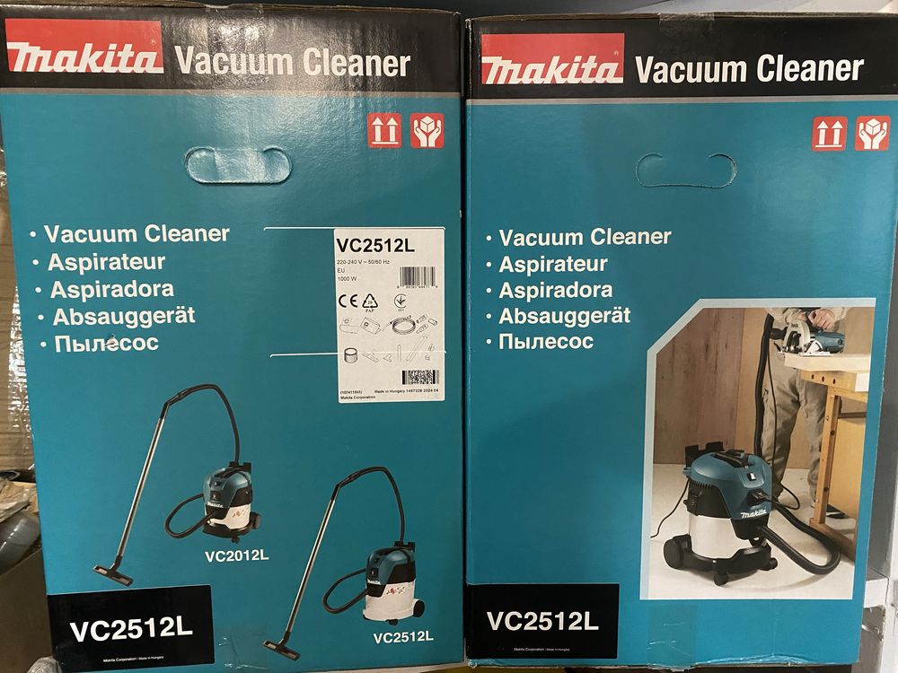Пилосос Makita VC2512L у картонній коробці макіта новий