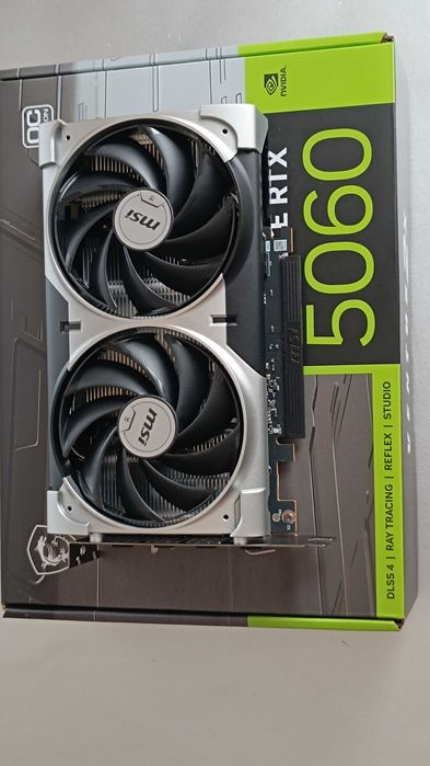 Nowy komputer, Msi Rtx 5060 Ventus OC X2 Gddr7, Pcie 4.0, Wifi 6- 1800