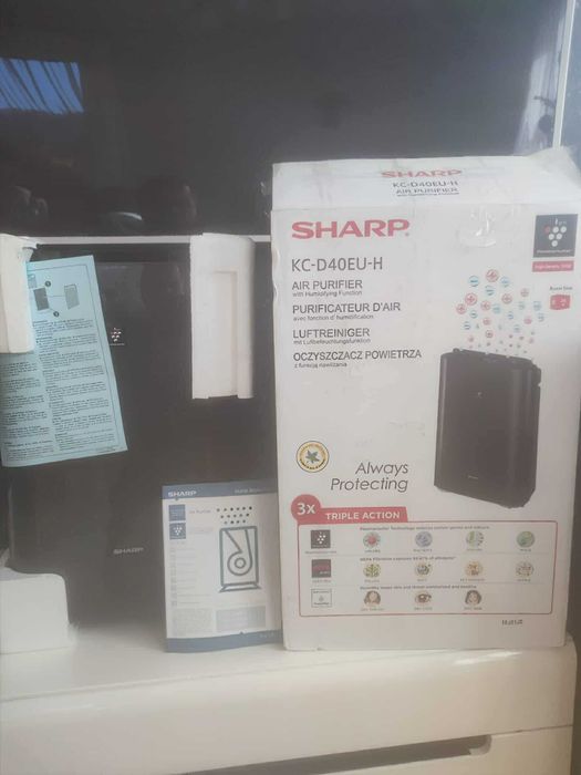 Oczyszczacz powietrza SHARP KC-D40EU-H 2023r.