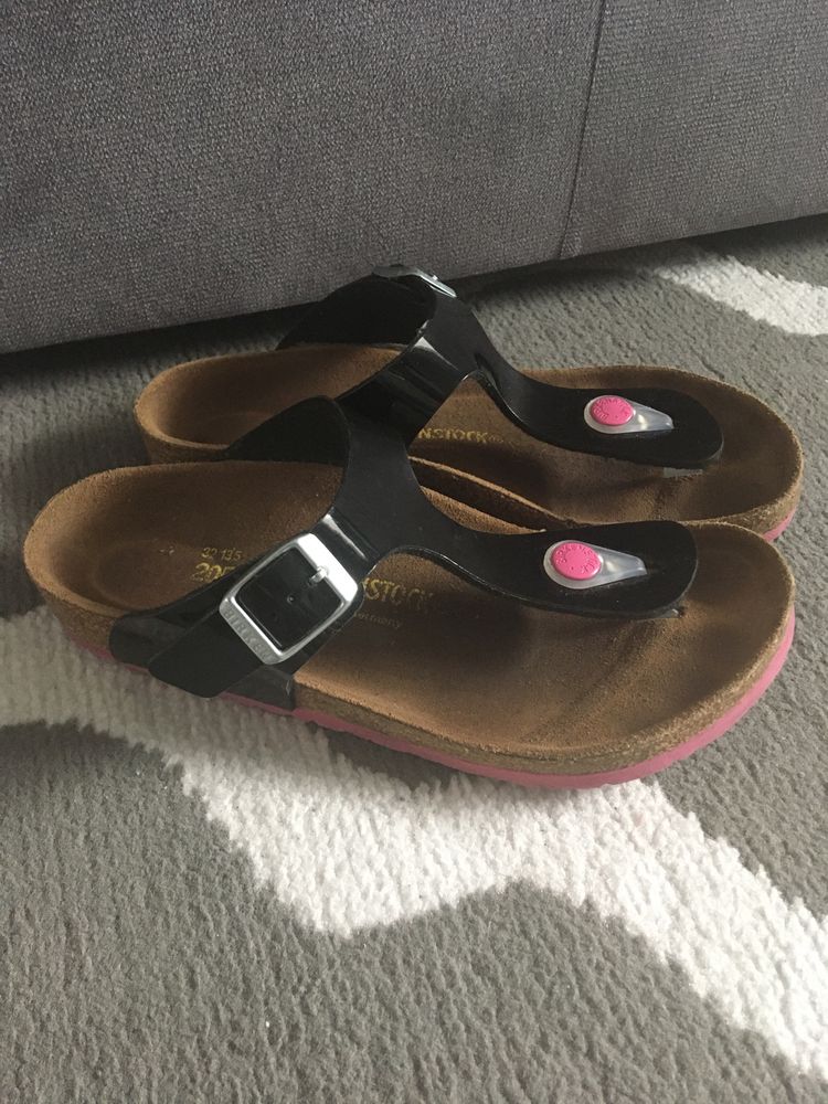 Birkenstock klapki japonki r. 32 bardzo zadbane