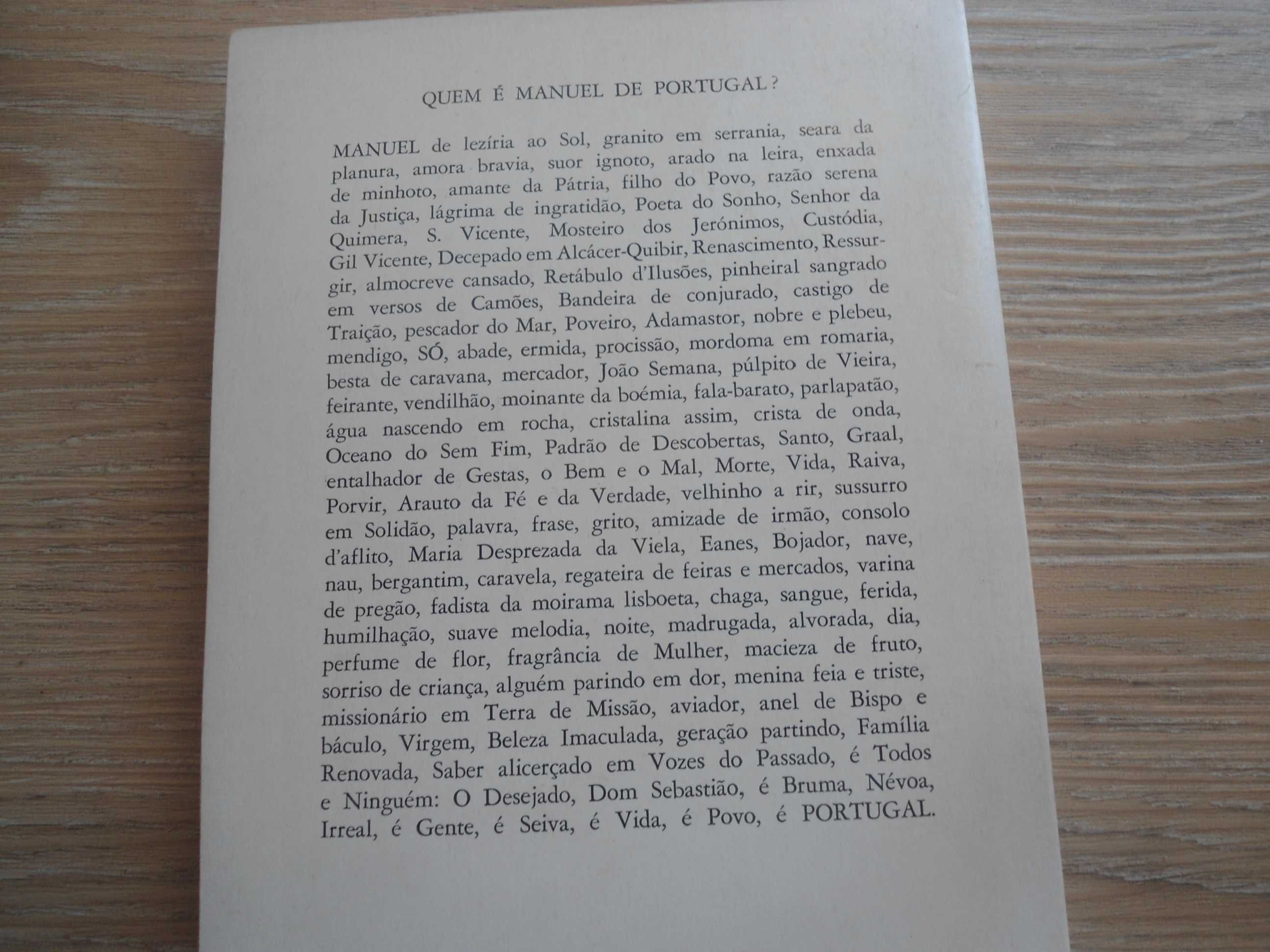 Crónicas e Cartas de Manuel de Portugal