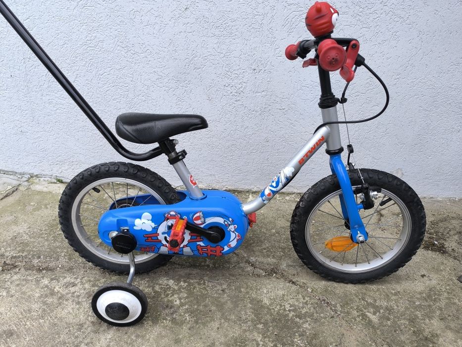 Rower 14" B TWIN piękny super stan kółka boczne