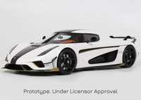 Koenigsegg Regera Record White 2023 GT Spirit 1:18