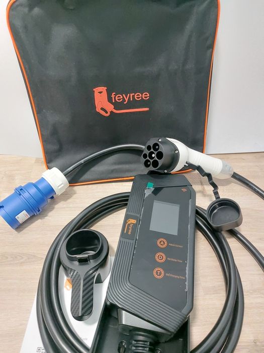 Зарядка для электромобиля Feyree 7.4 кВт 32А GBT  wi-fi 5 метрів