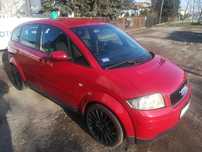 AUDI A 2 1,6 Fsi  2002r klima ładne alu serwis raty zamiana