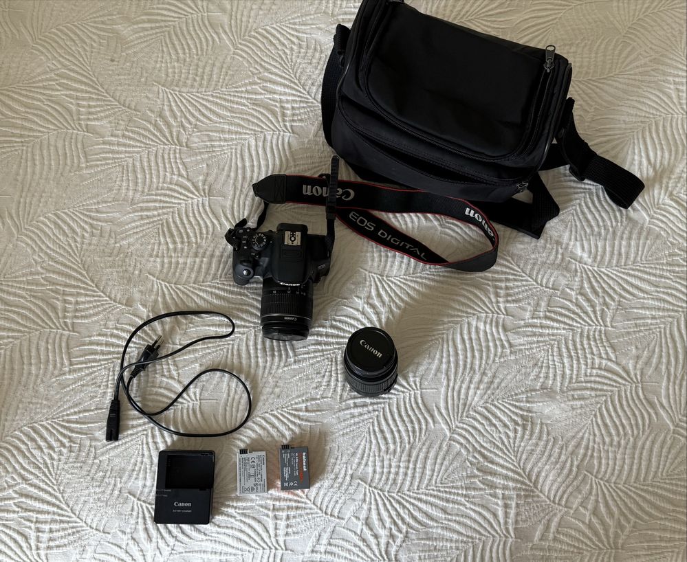 Canon 700D + 2 lentes