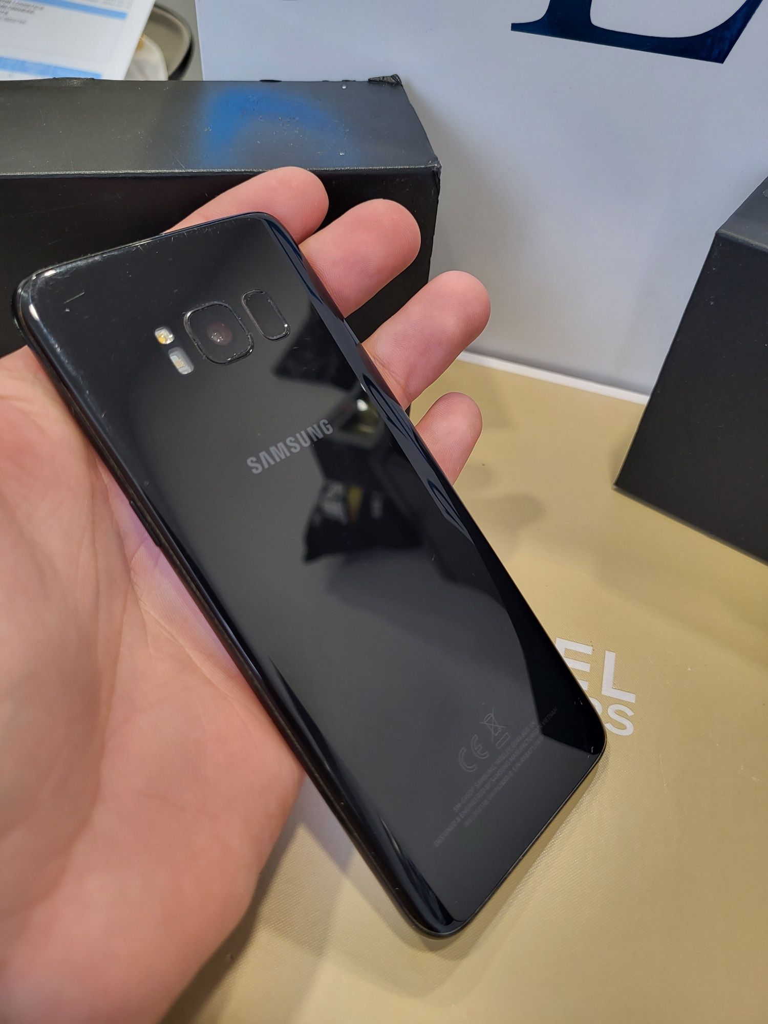 Telefon Samsung S8 Czarny smartfon  uzywany stan dobry