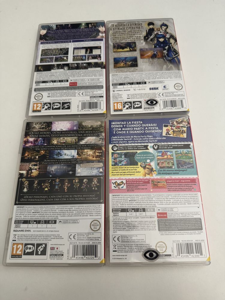 Jogos nintendo switch