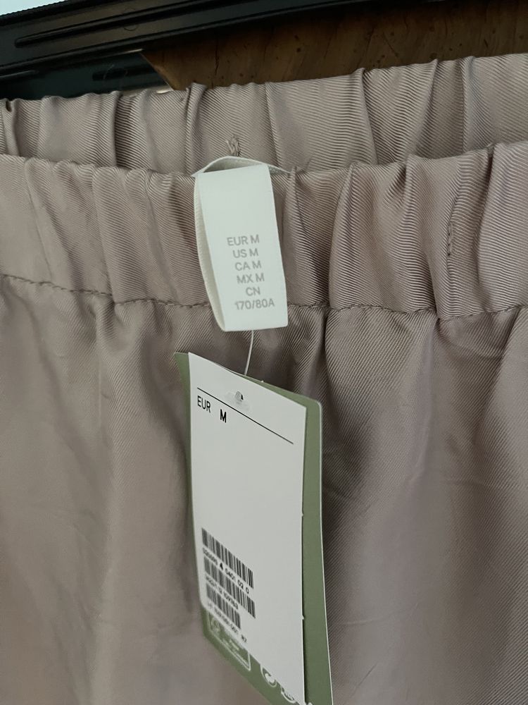 Spódnica midi H&M nowa recycled polyester