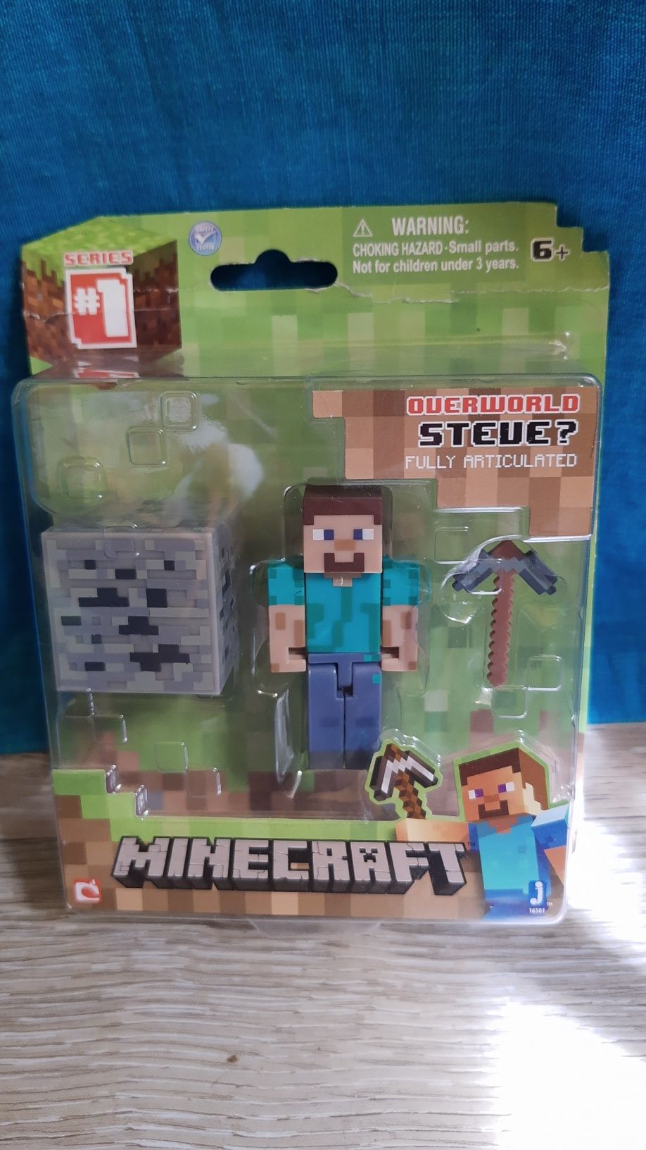 Oryginalne figurki Minecraft