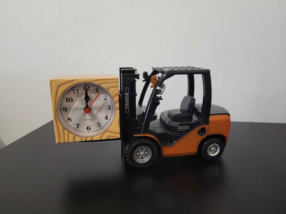 Zegar wózek widłowy