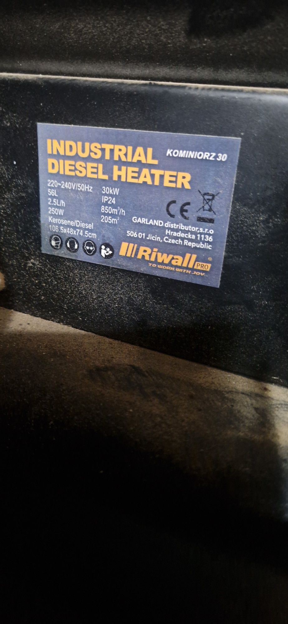 Nagrzewnica Riwall PRO
