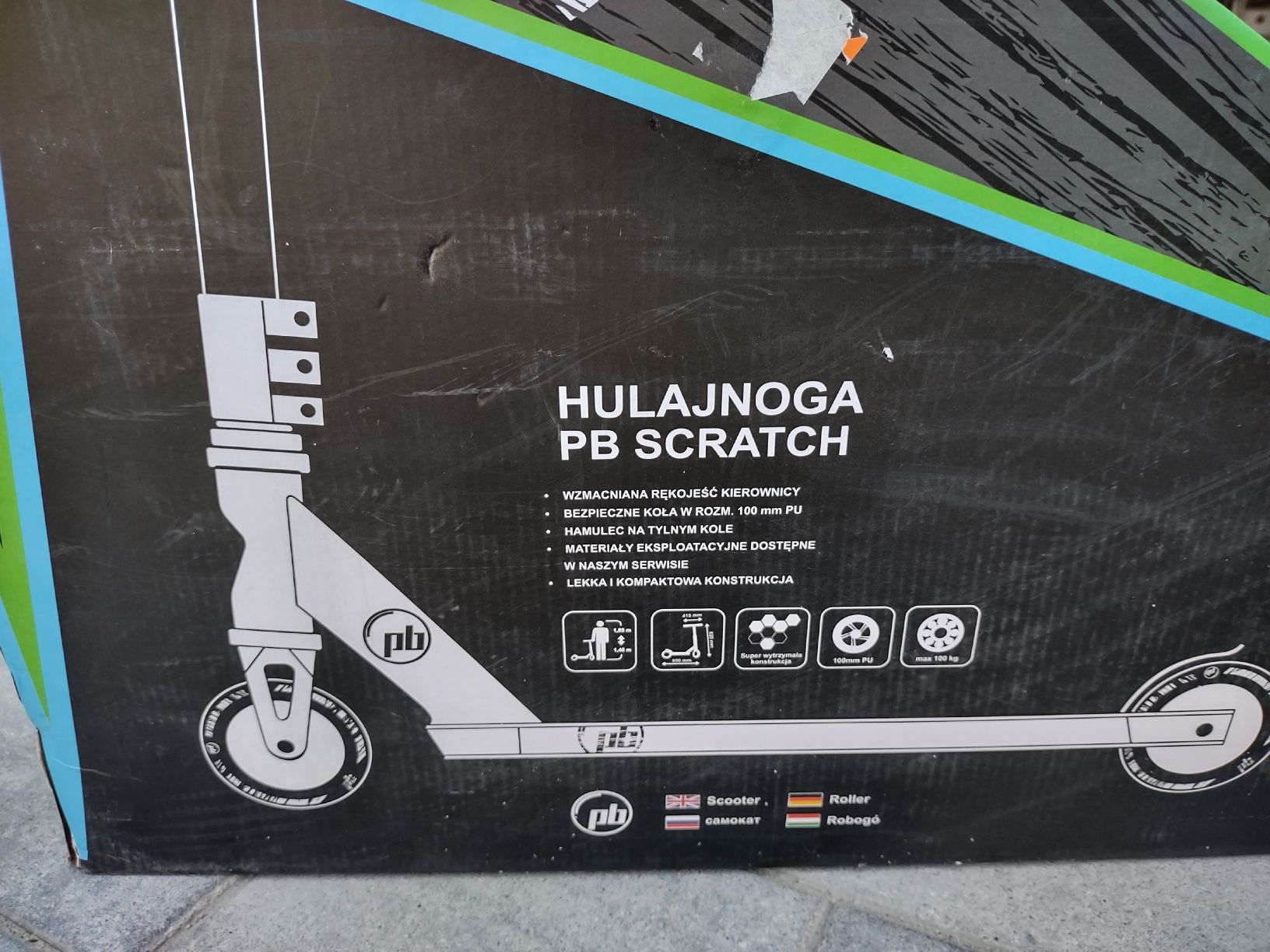 Hulajnoga PB SCRATCH