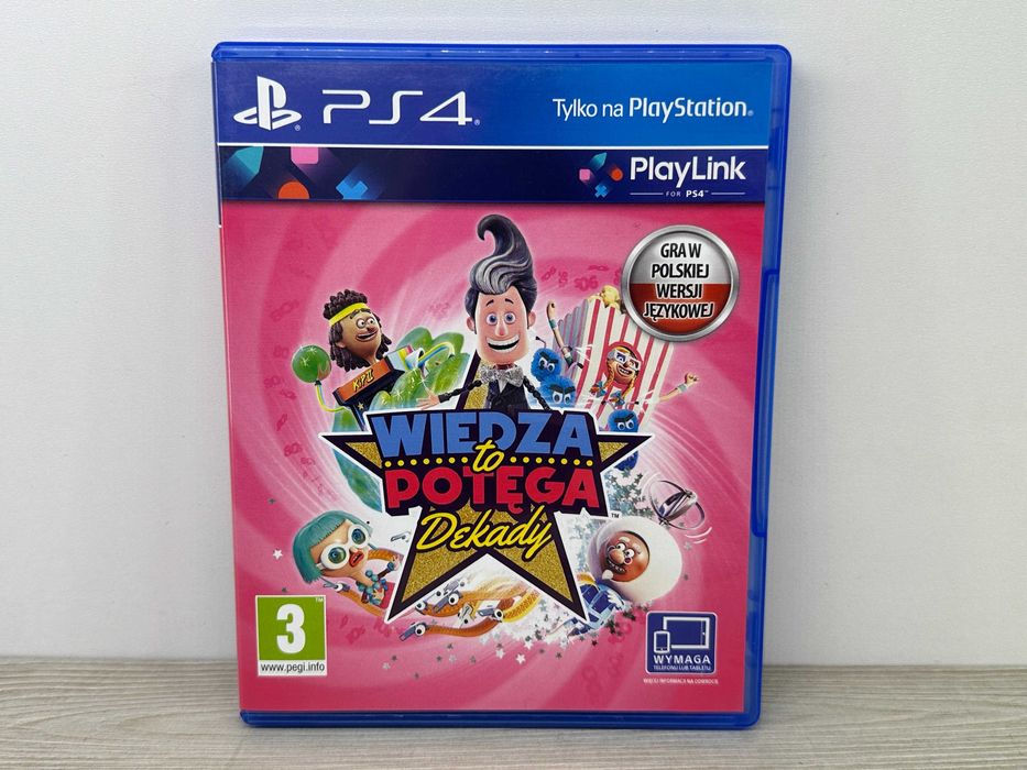 Wiedza to Potęga Dekady PlayStation 4 (PS4)