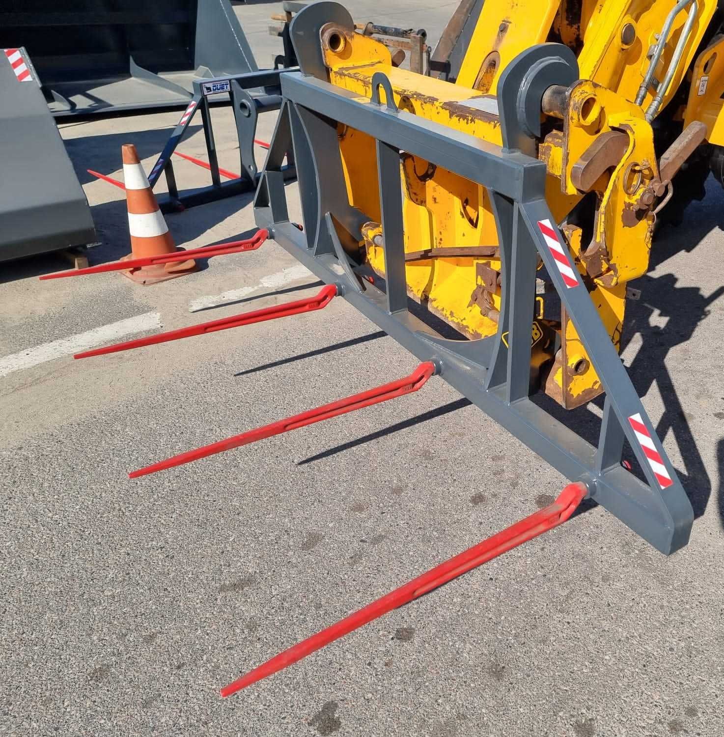 widły do słomy bel snopków manitou PRODUCENT new holland claas cat jgl