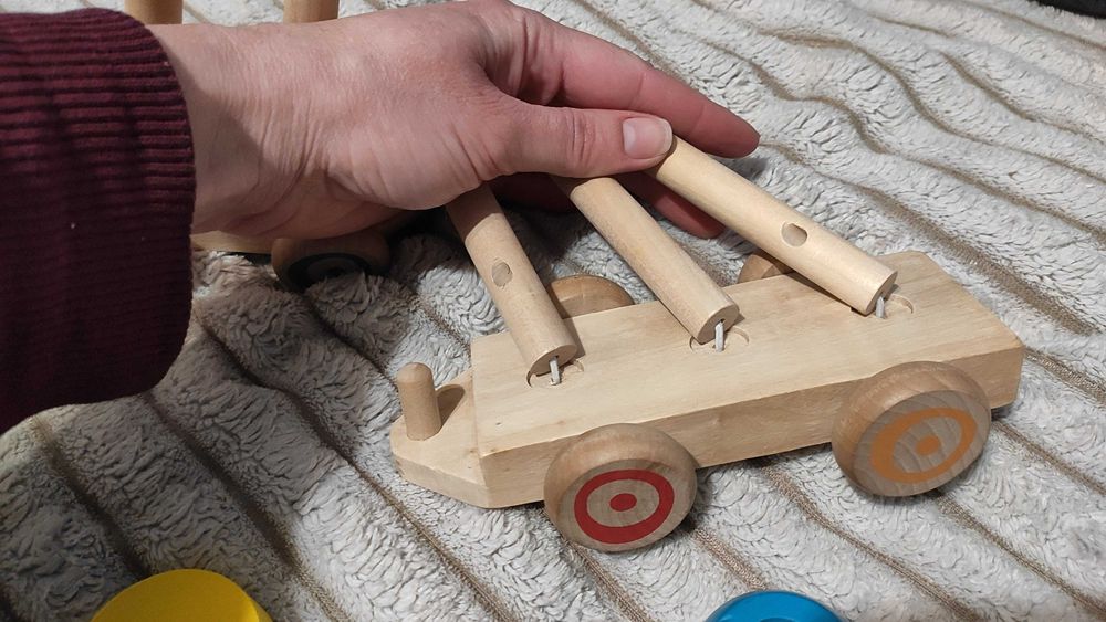 Дерев'яний потяг/ранній розвиток/ Монтесорі
